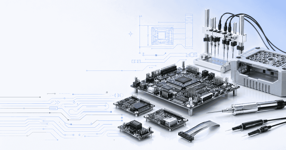 Hardware prototyping illustration