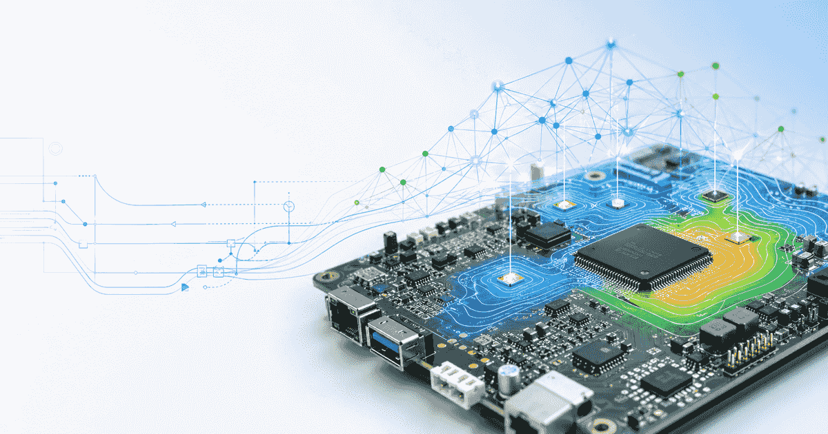 Machine learning hardware optimization illustration