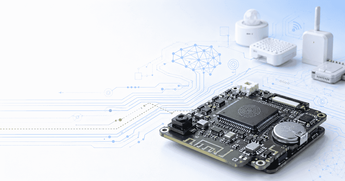 AI chip for IoT illustration